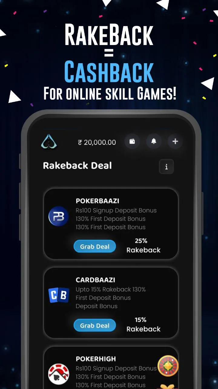 WS - Rakeback | Indus Appstore | Screenshot