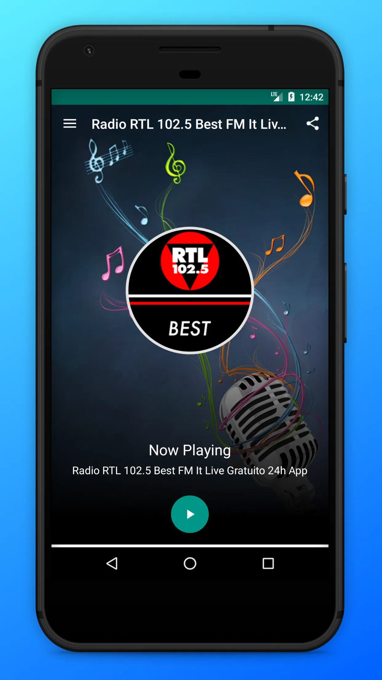 Radio RTL 102.5 BestFM Italia | Indus Appstore | Screenshot