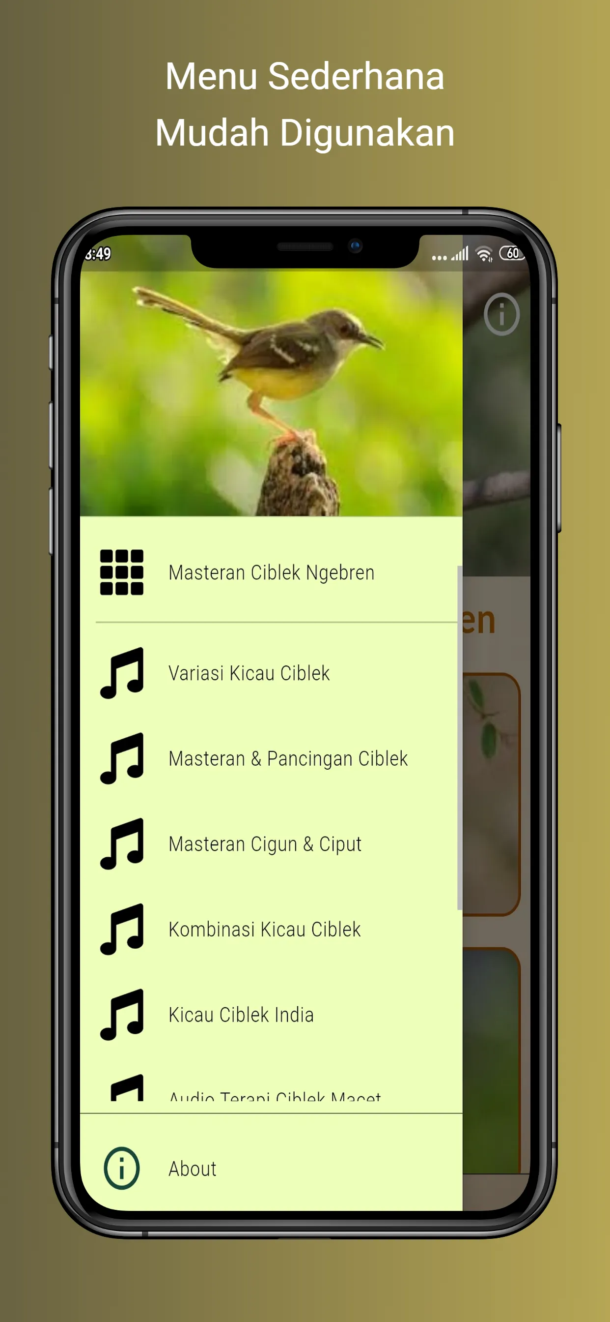 Masteran Ciblek Ngebren | Indus Appstore | Screenshot