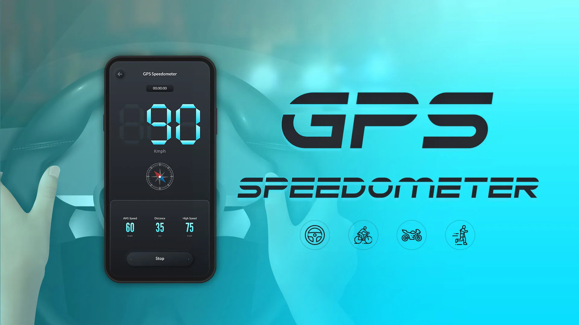 GPS Speedometer: Speed Tracker | Indus Appstore | Screenshot