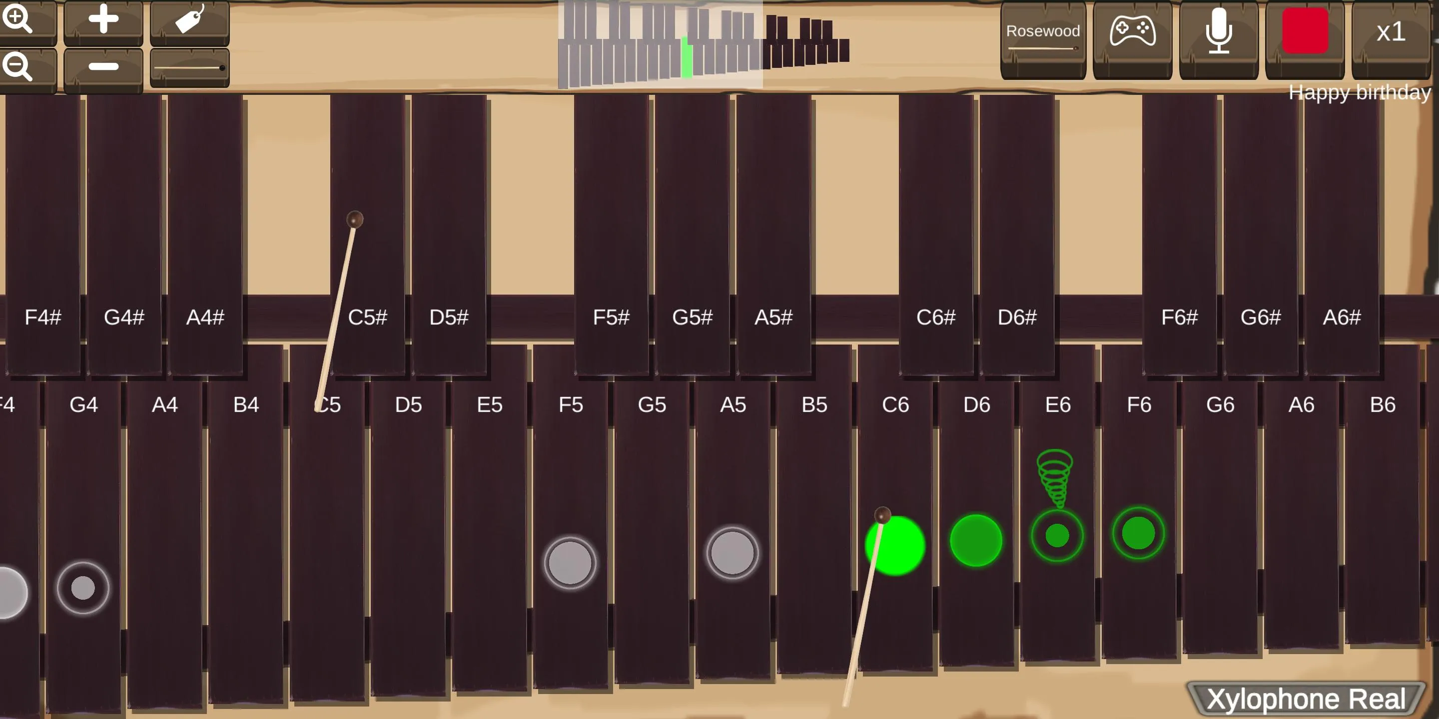 Xylophone Real: 2 mallet types | Indus Appstore | Screenshot