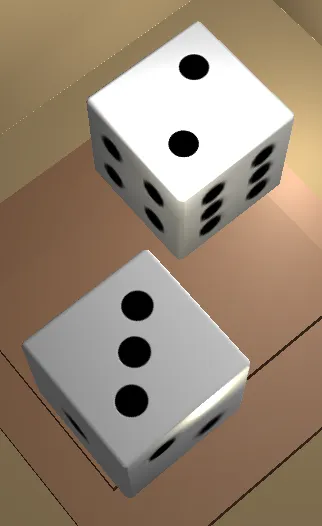 Two Dice: Simple 3D dice | Indus Appstore | Screenshot