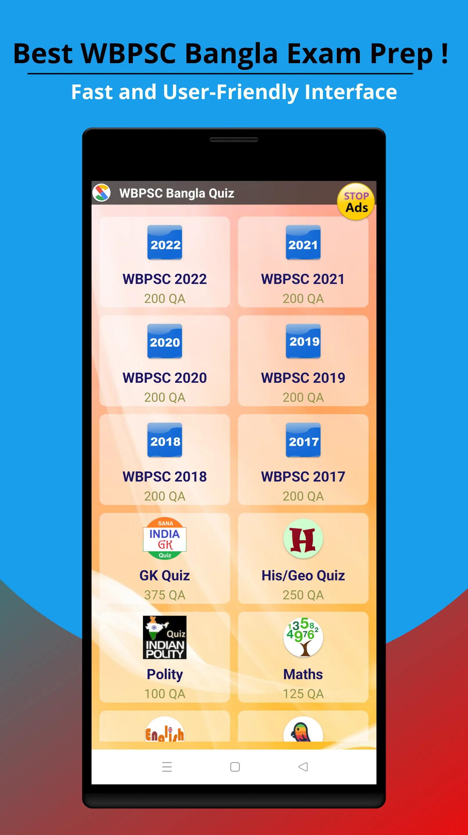 WBPSC Exam Prep Bangla | Indus Appstore | Screenshot