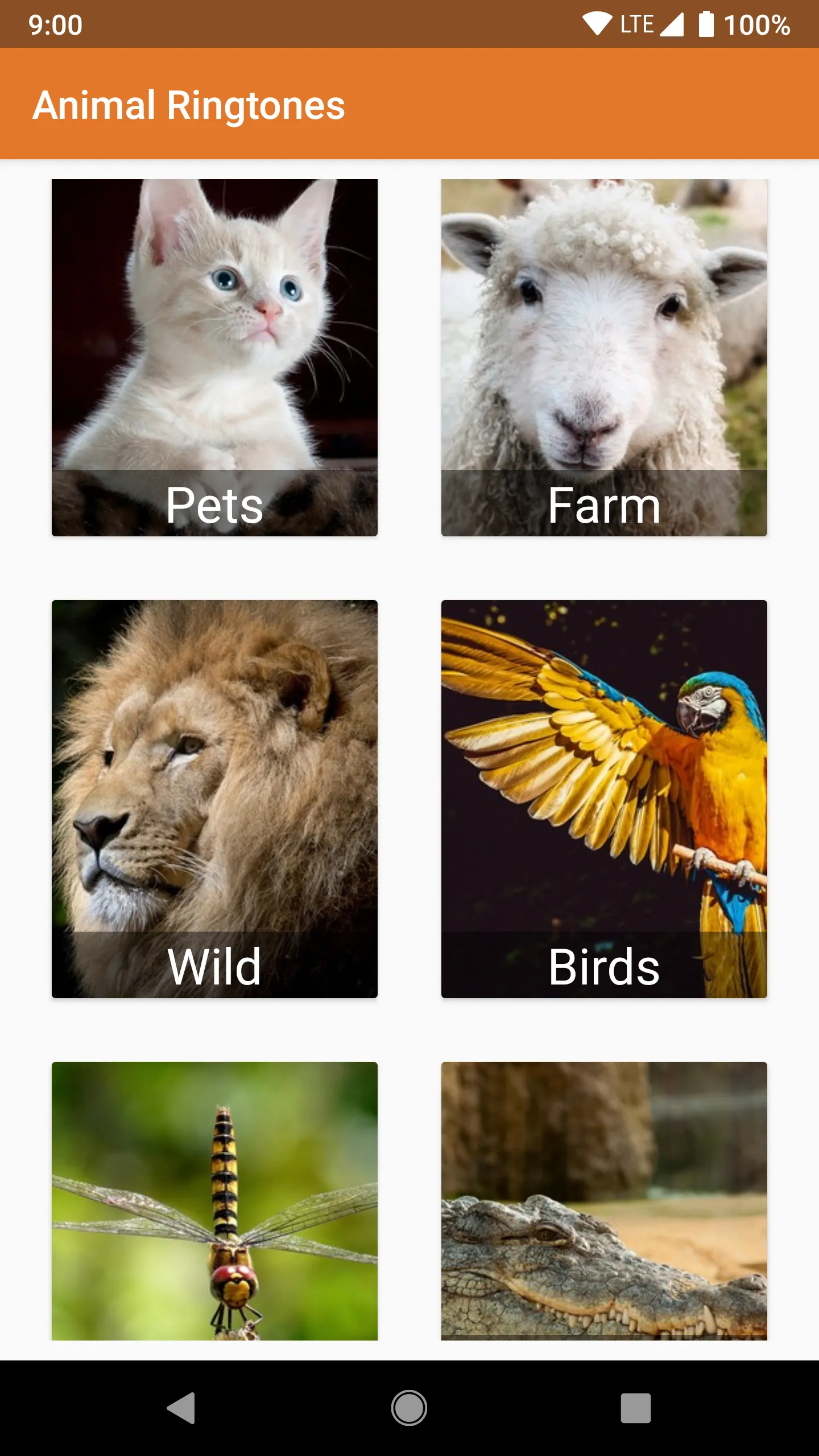 Animal Ringtones & Sounds | Indus Appstore | Screenshot