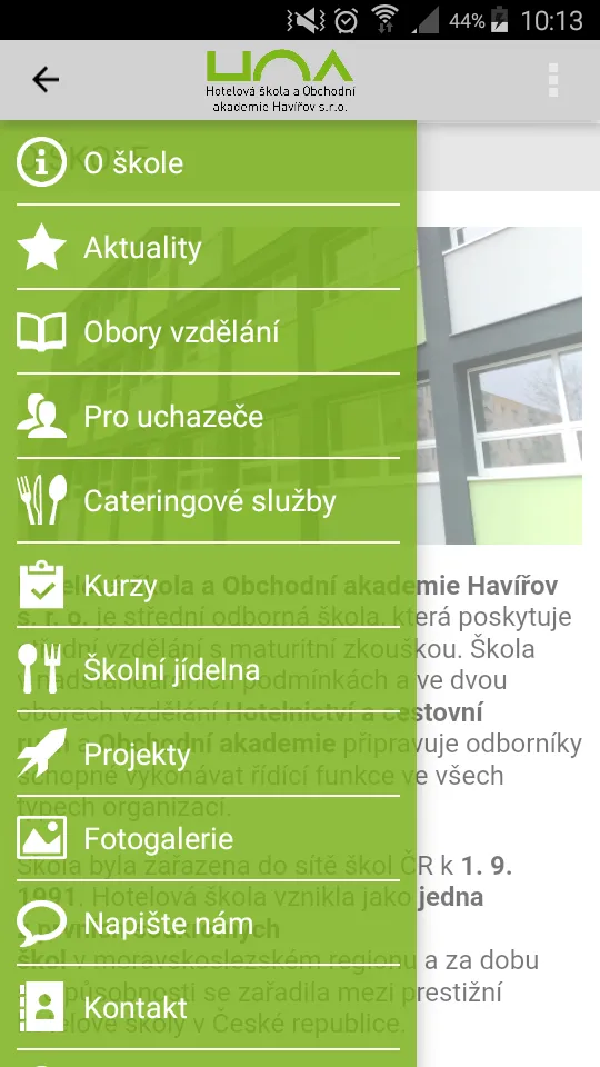 Hotelová škola a Obchodní akad | Indus Appstore | Screenshot