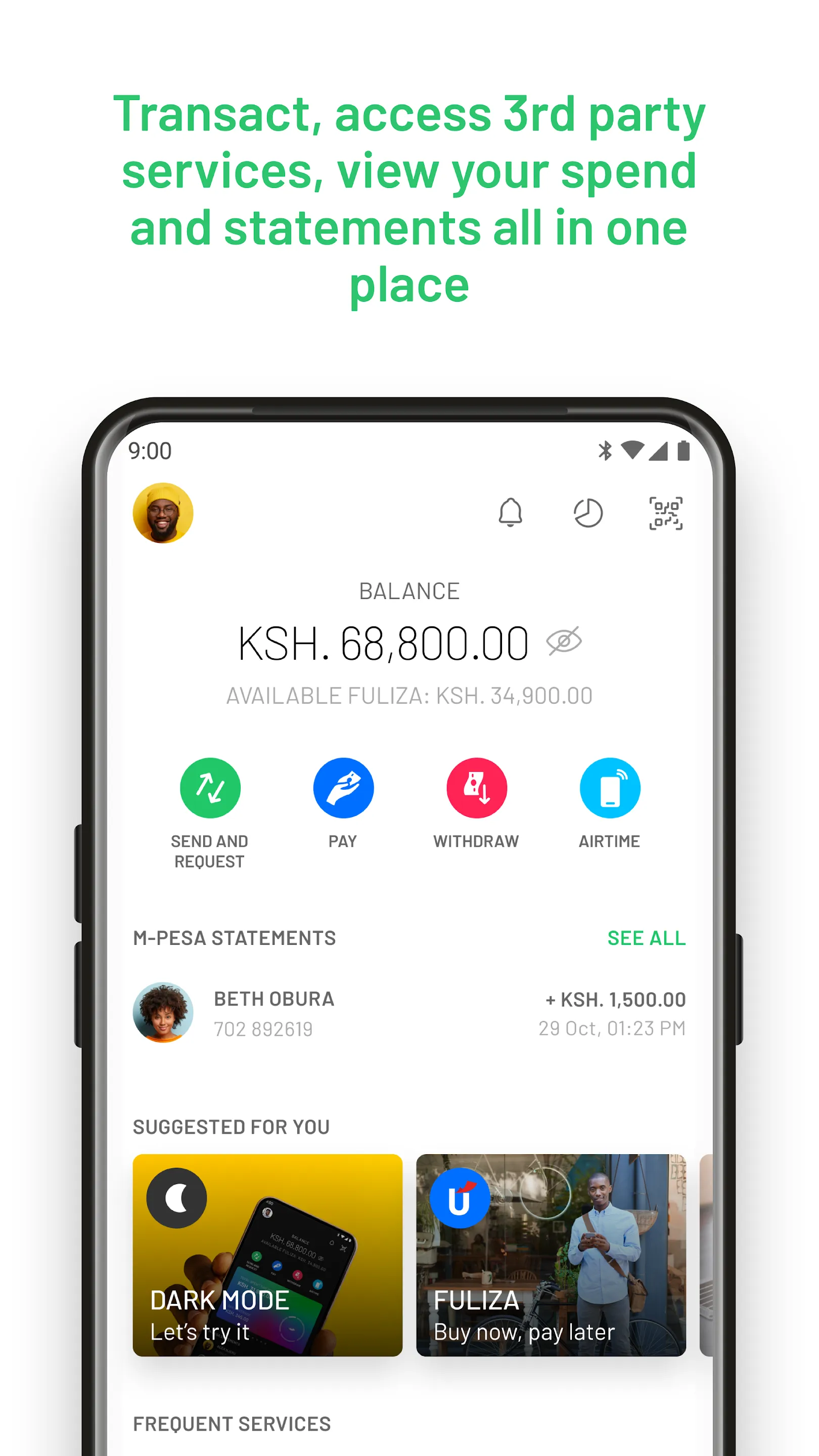 M-PESA | Indus Appstore | Screenshot