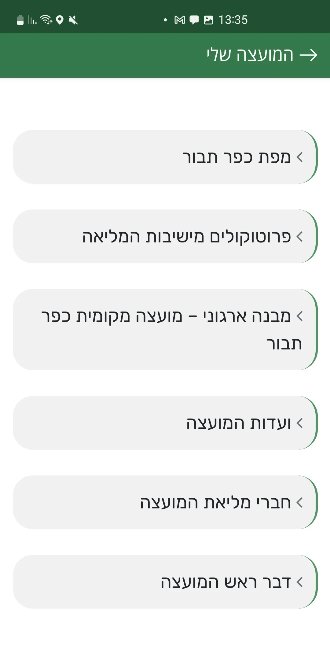 כפר תבור | Indus Appstore | Screenshot