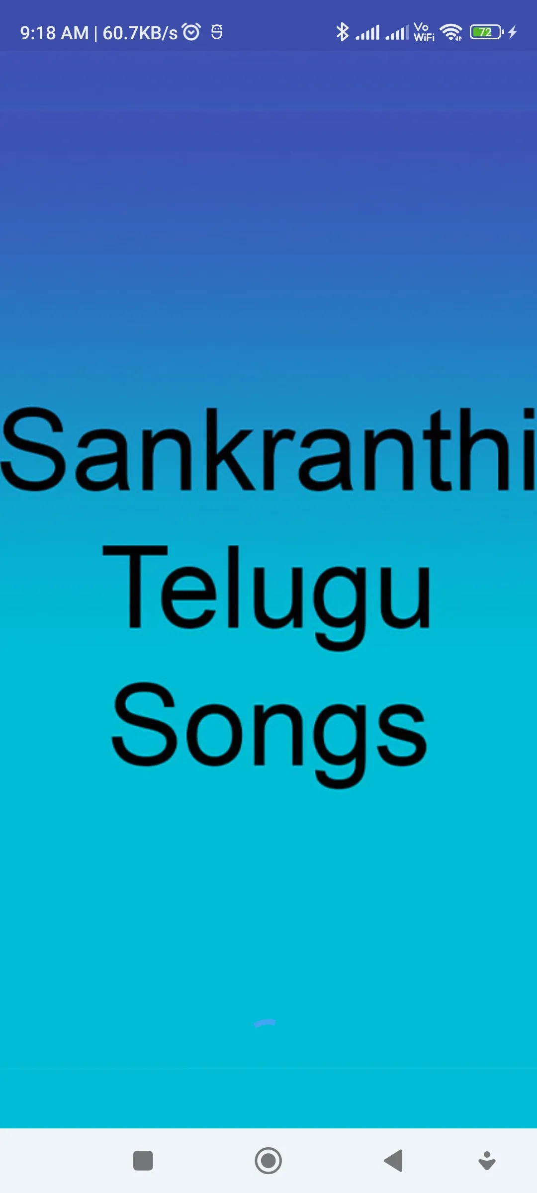 Sankranthi Telugu Songs | Indus Appstore | Screenshot