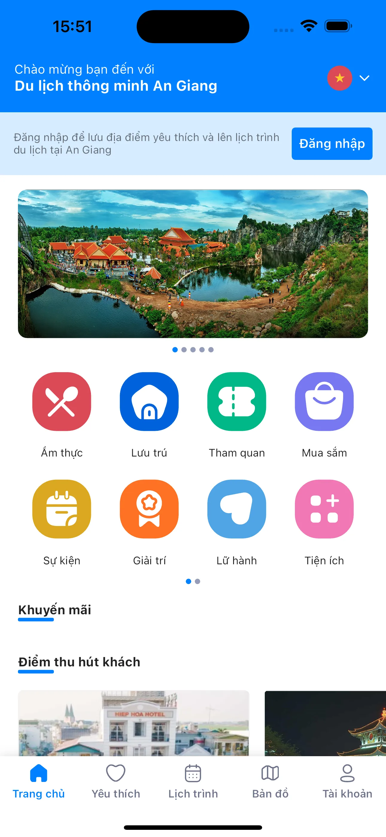 Checkin An Giang | Indus Appstore | Screenshot