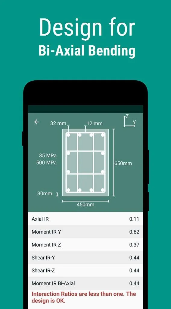 RCC Column Design - Civil Engi | Indus Appstore | Screenshot