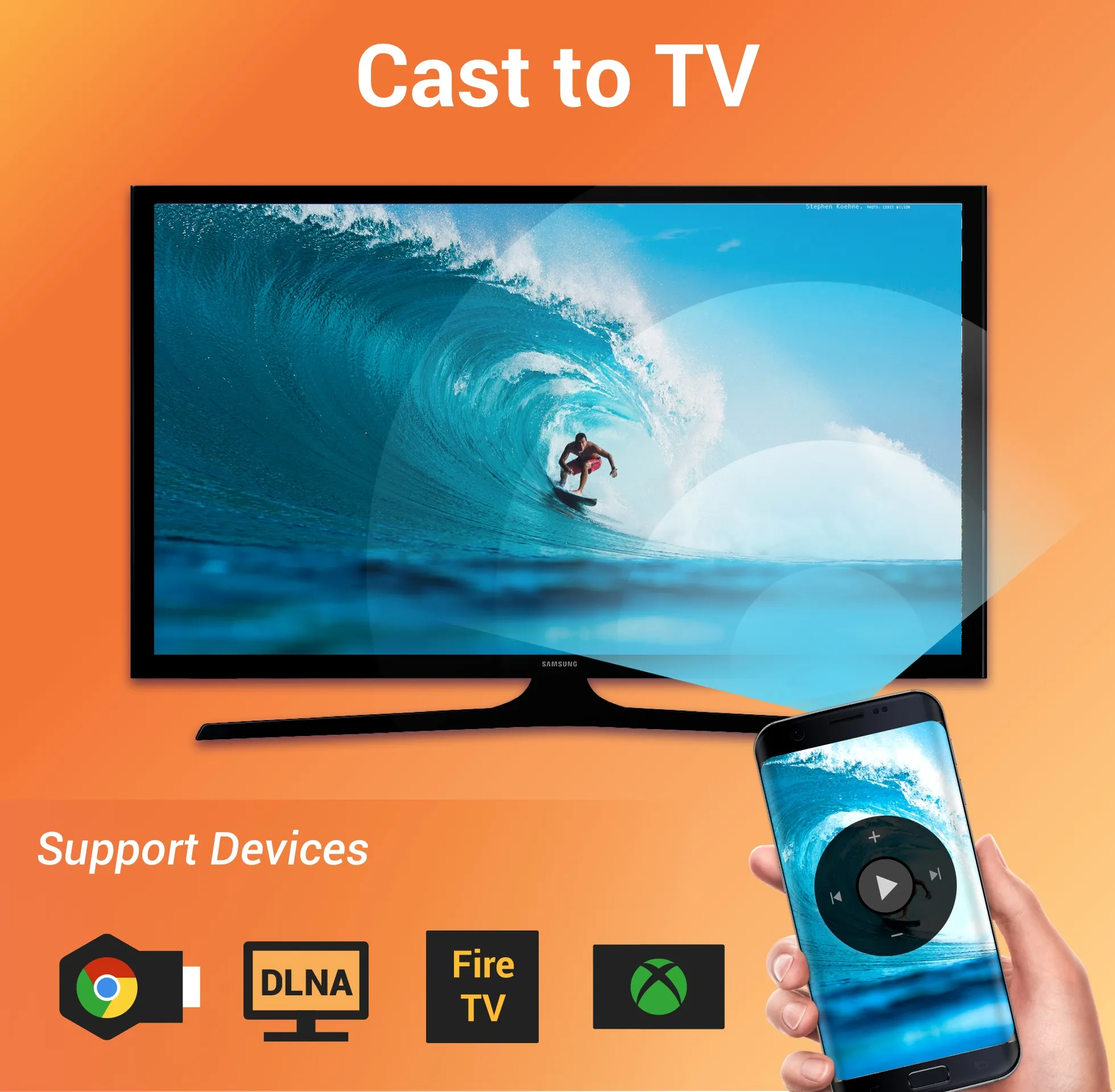 Cast to TV, Chromcast & Roku | Indus Appstore | Screenshot