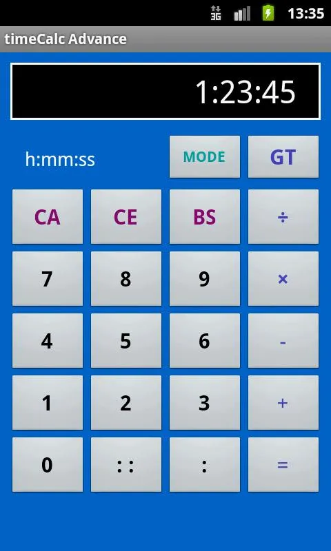 timeCalc Advance | Indus Appstore | Screenshot