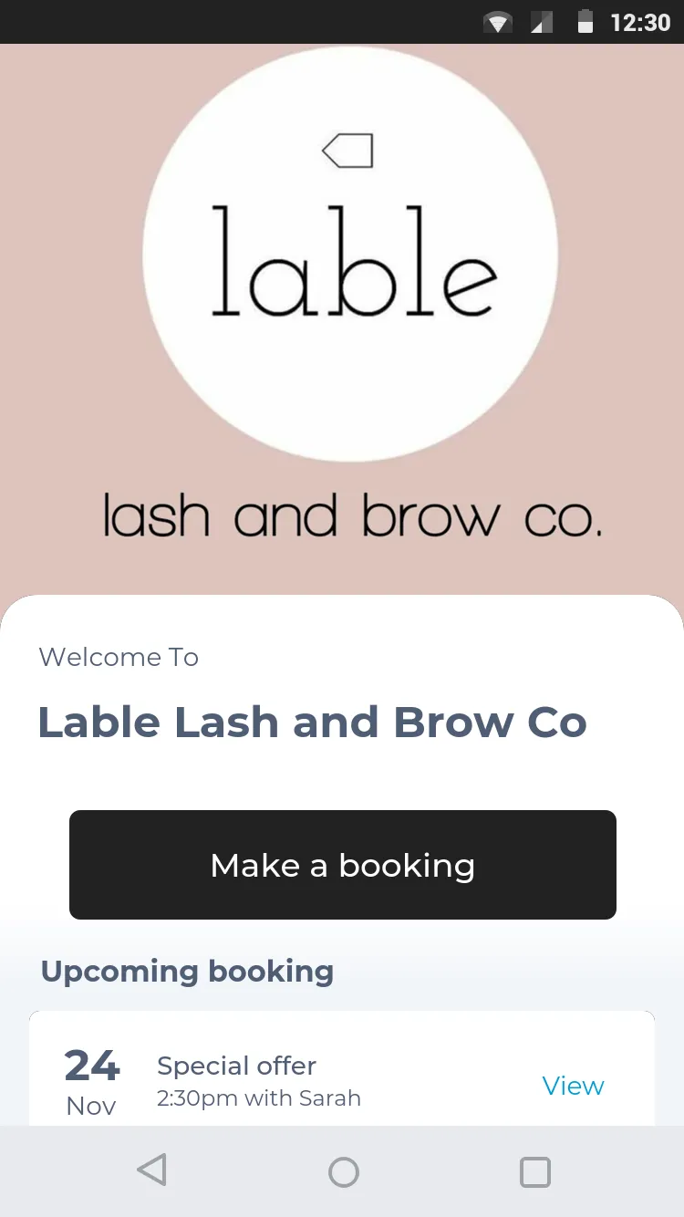 Lable Lash and Brow Co | Indus Appstore | Screenshot