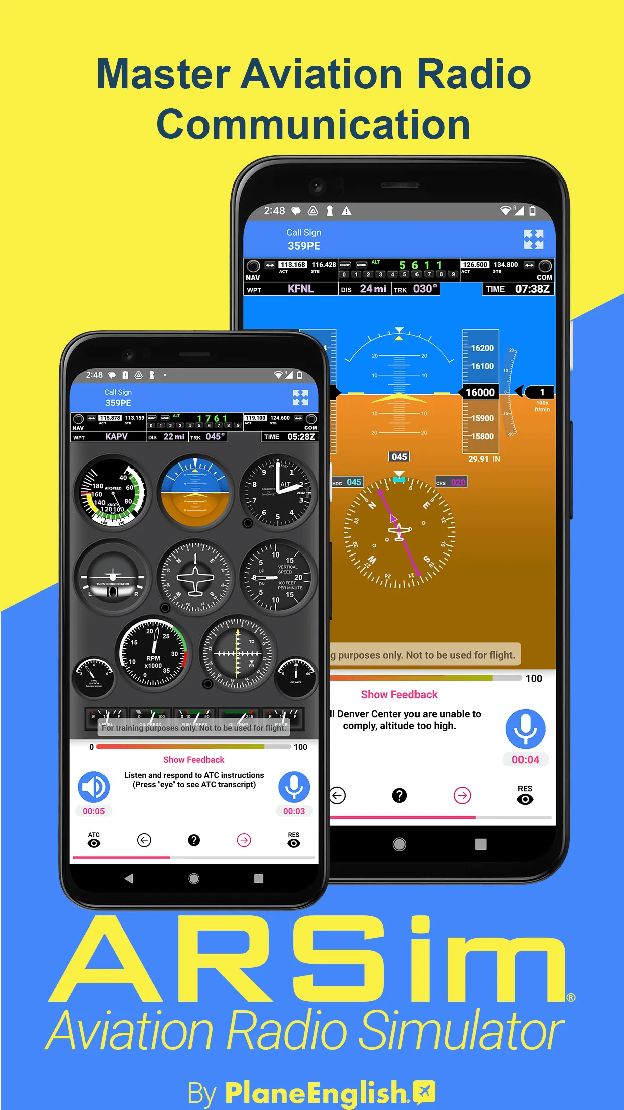 ARSim Aviation Radio Simulator | Indus Appstore | Screenshot