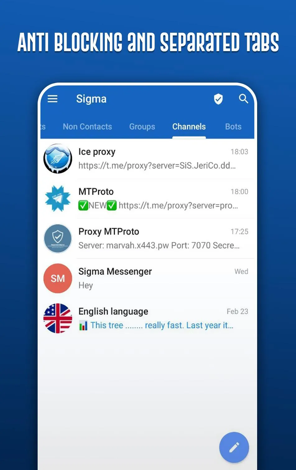 Sigma Messenger | Indus Appstore | Screenshot