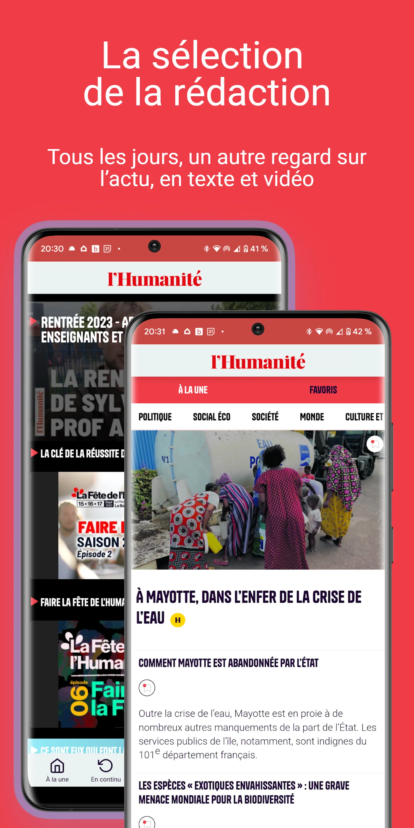 L'Humanité - Le journal | Indus Appstore | Screenshot