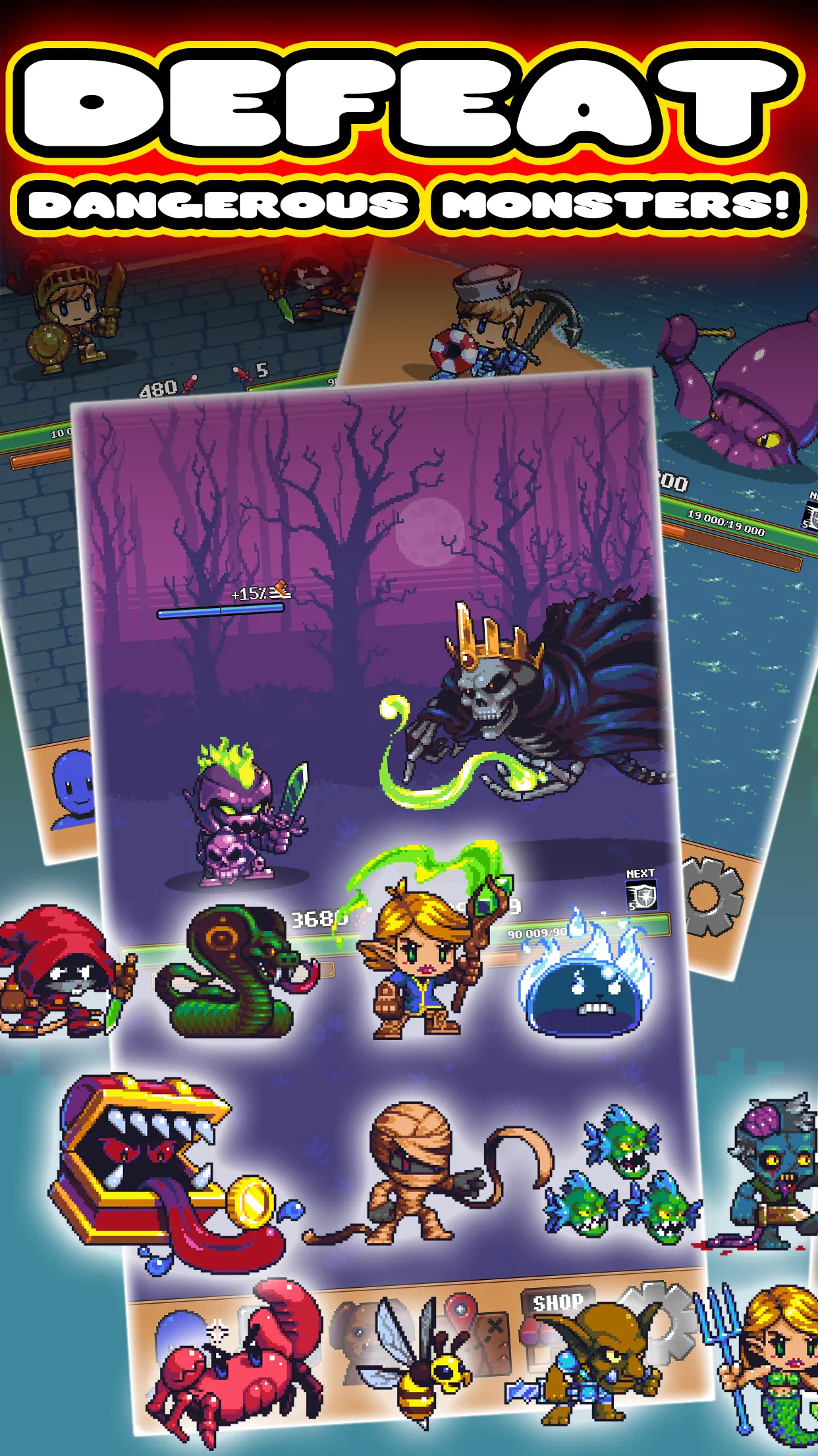 Idle Grindia: Dungeon Quest | Indus Appstore | Screenshot