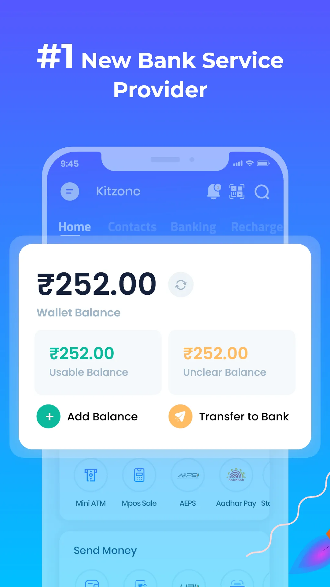 Kitzone Neo Bank MATM POS AEPS | Indus Appstore | Screenshot