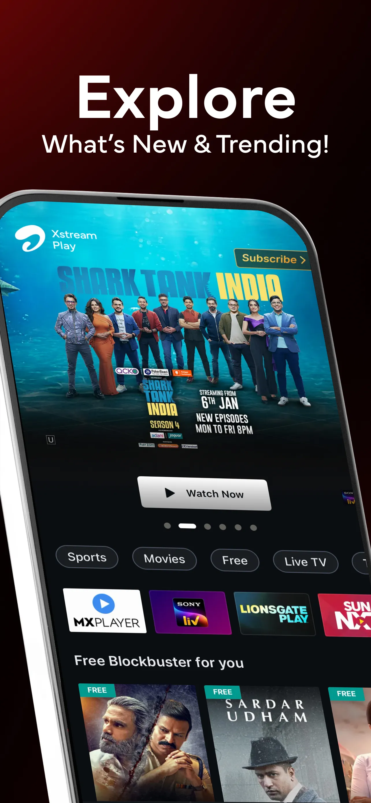 Airtel Xstream Play: 22+ OTTs | Indus Appstore | Screenshot