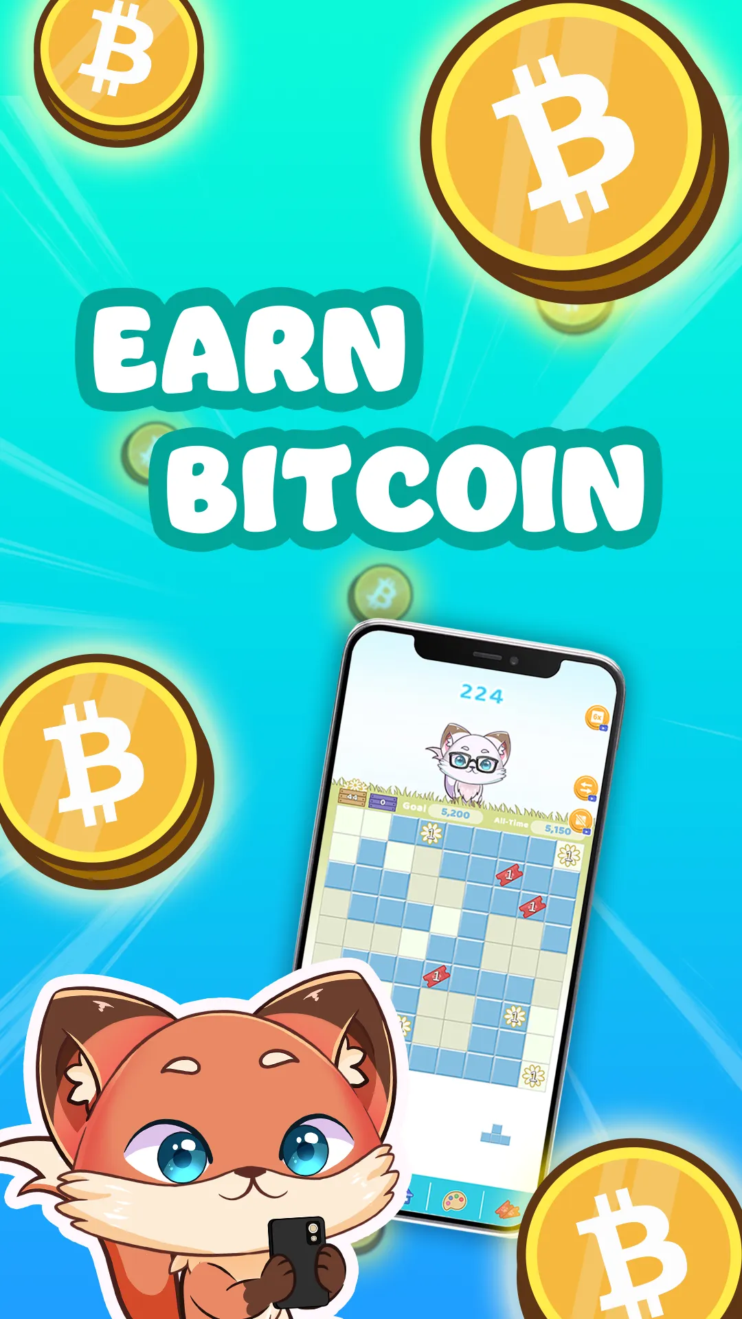 Yomi Block Puzzle: Win Bitcoin | Indus Appstore | Screenshot