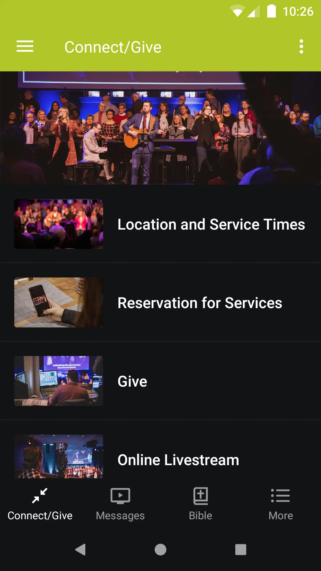 Calvary Baptist Church Oshawa | Indus Appstore | Screenshot