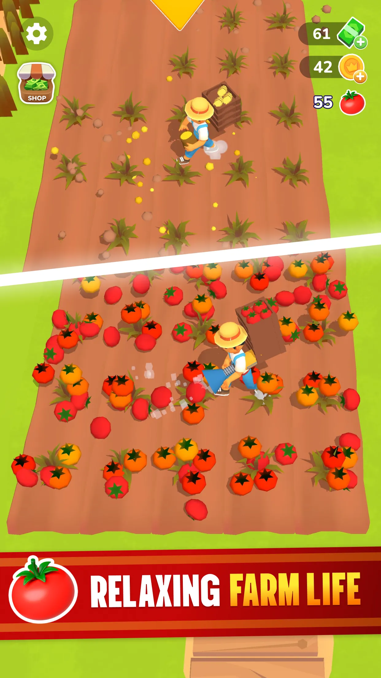 Little Farm Story: Idle Tycoon | Indus Appstore | Screenshot