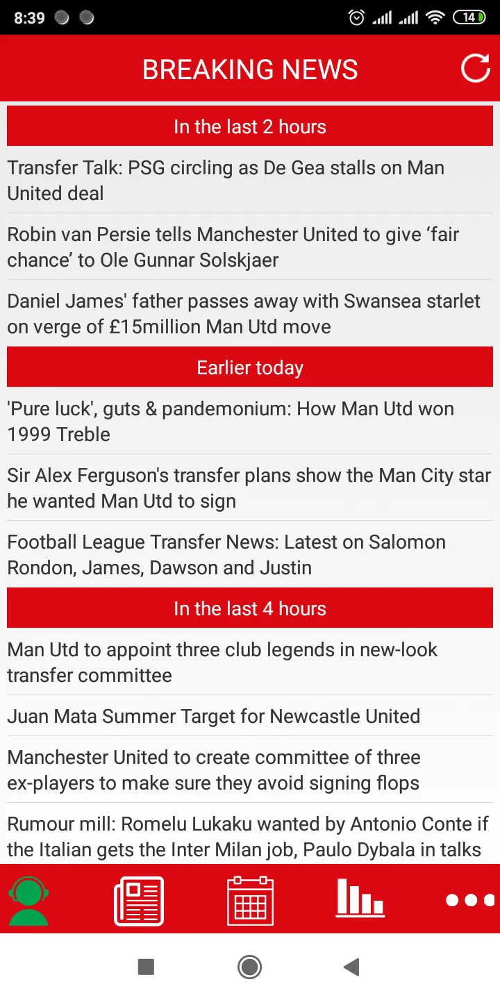 Breaking News for Man United | Indus Appstore | Screenshot