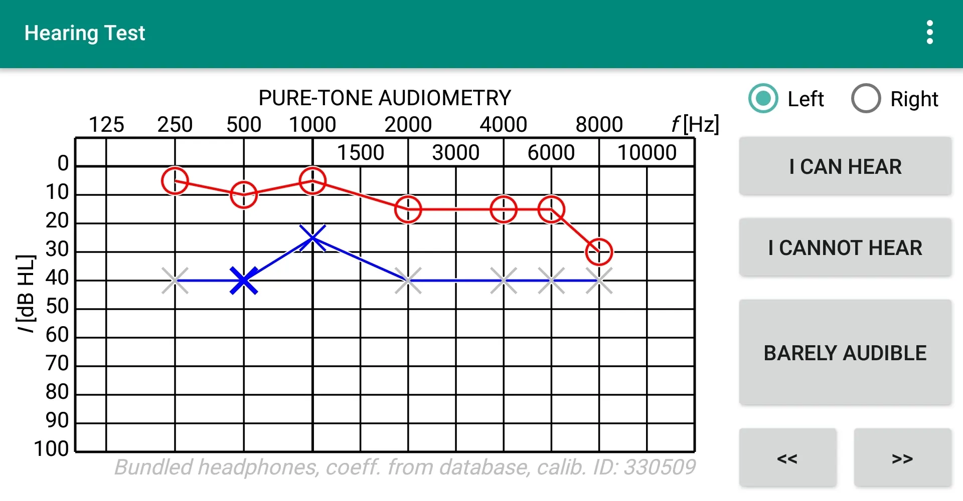 Hearing Test | Indus Appstore | Screenshot