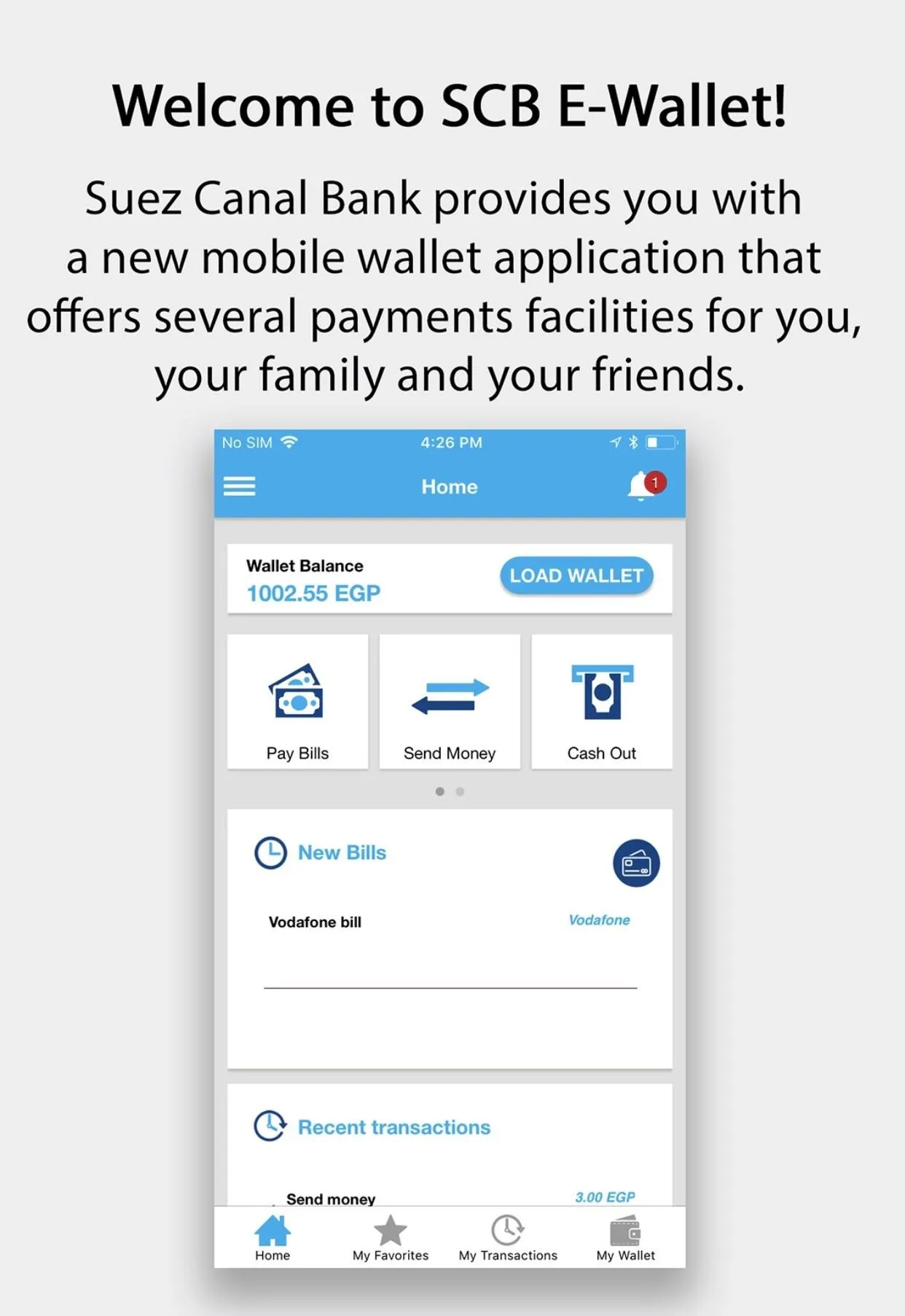 SCB E-Wallet | Indus Appstore | Screenshot