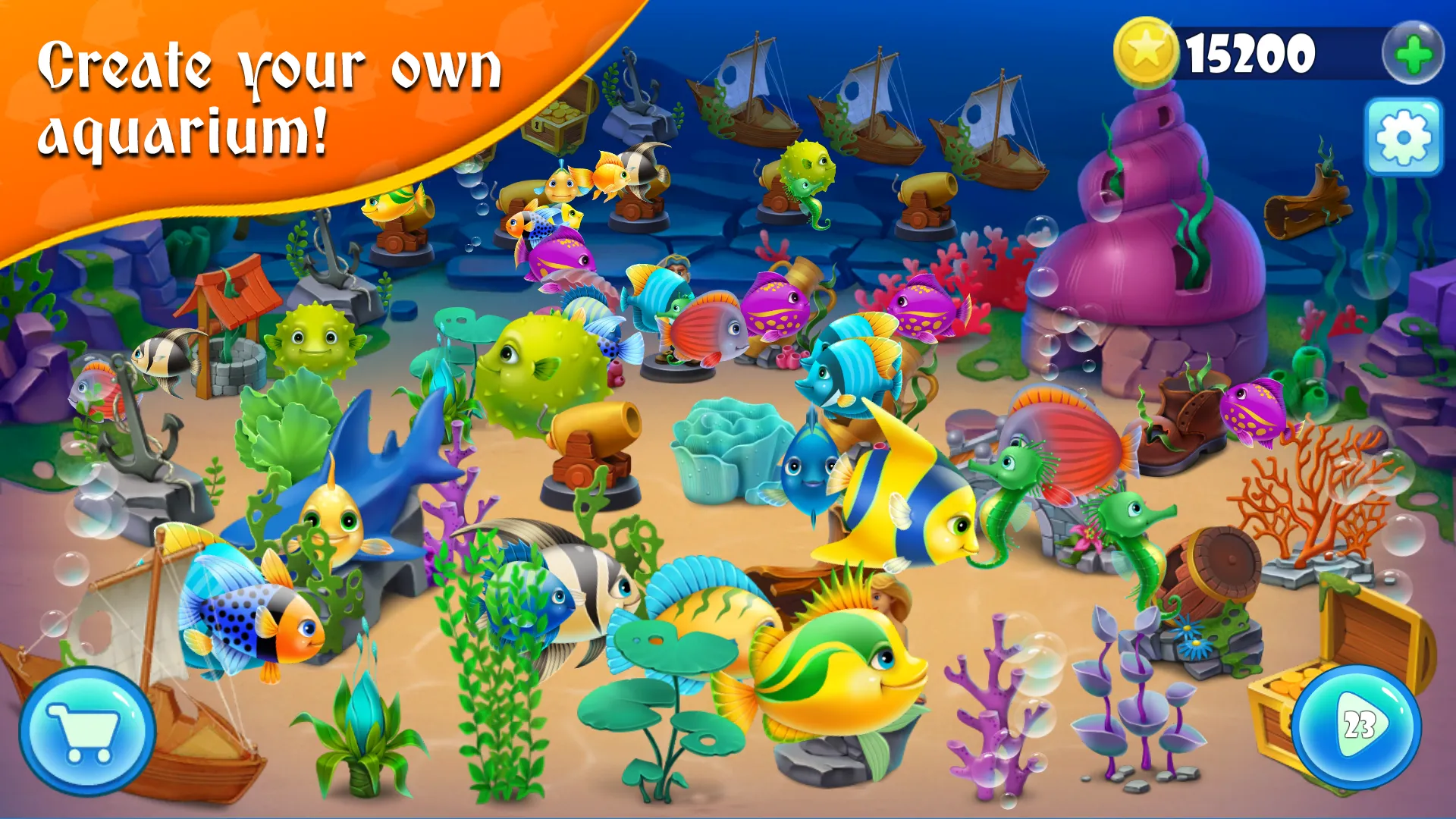 Aqua Fish | Indus Appstore | Screenshot