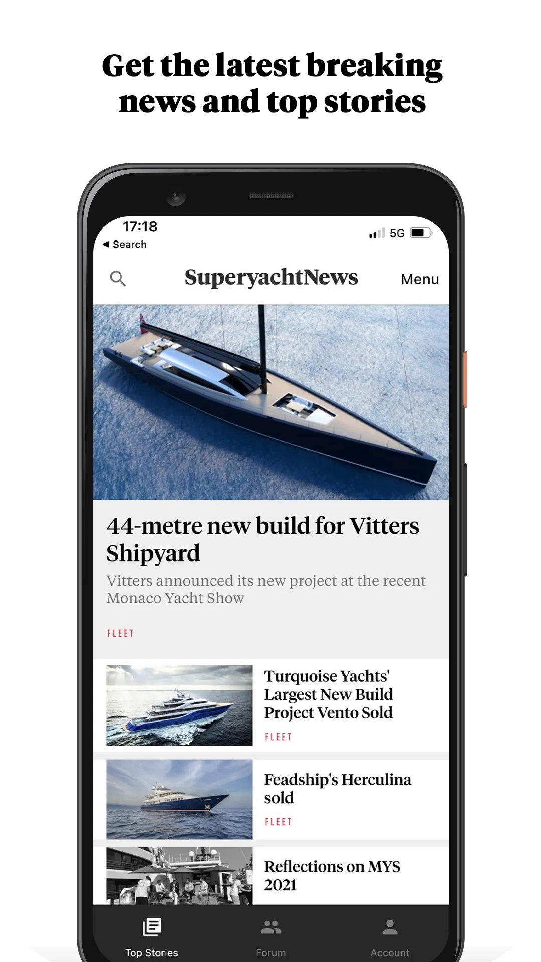 Superyacht News | Indus Appstore | Screenshot