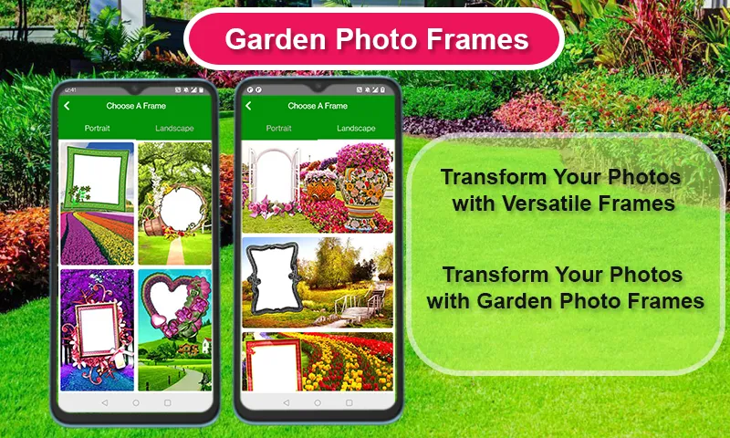 Garden Photo Frames & Editor | Indus Appstore | Screenshot