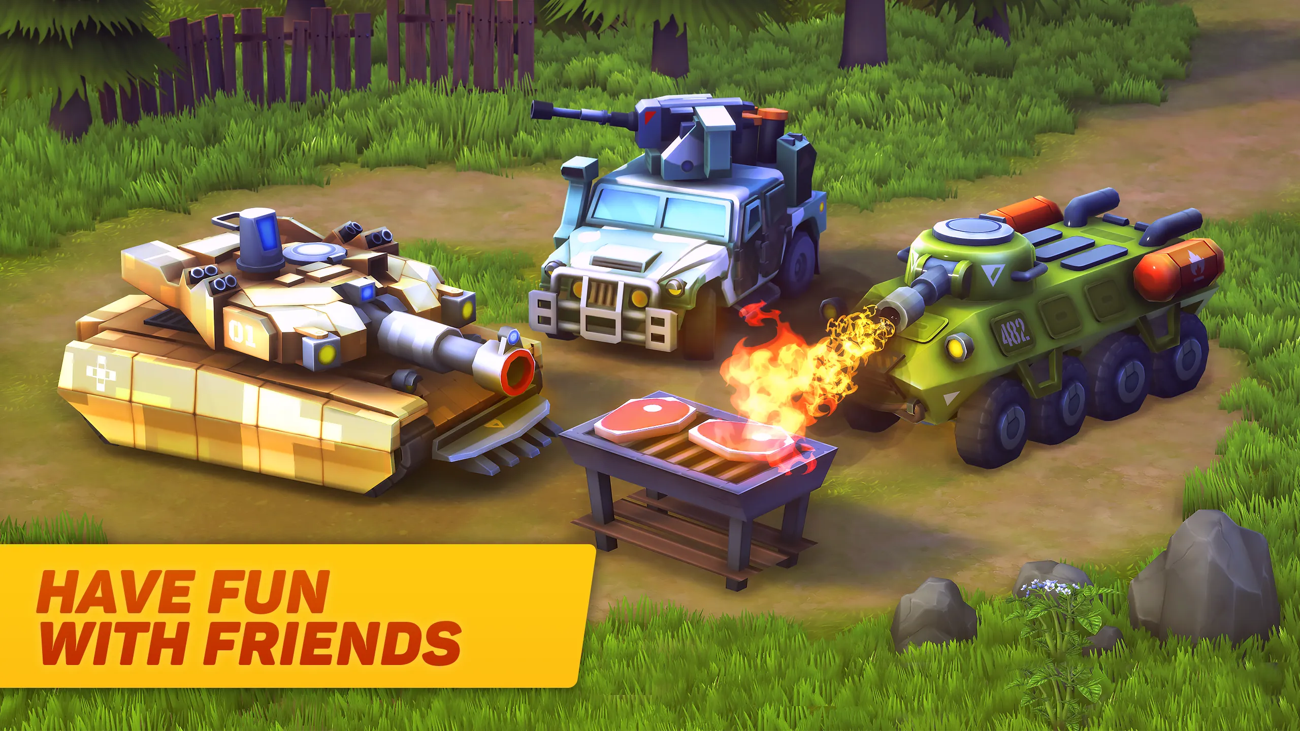 Tank Domination - 5v5 arena | Indus Appstore | Screenshot