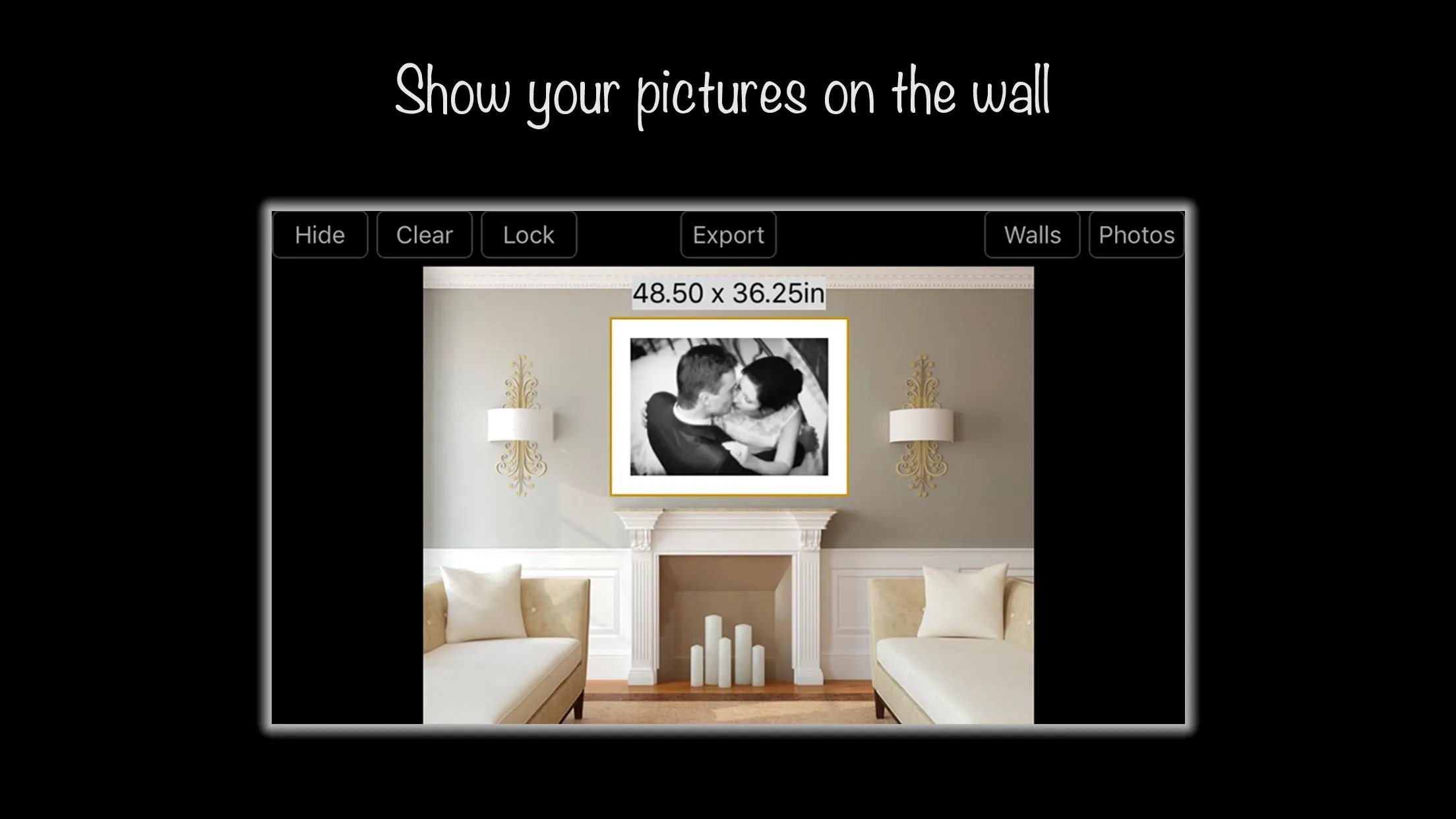 WallPicture2 - Art room design | Indus Appstore | Screenshot