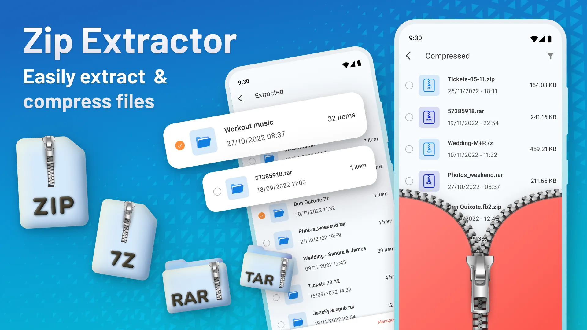 Zip Extractor - UnZIP & UnRAR | Indus Appstore | Screenshot