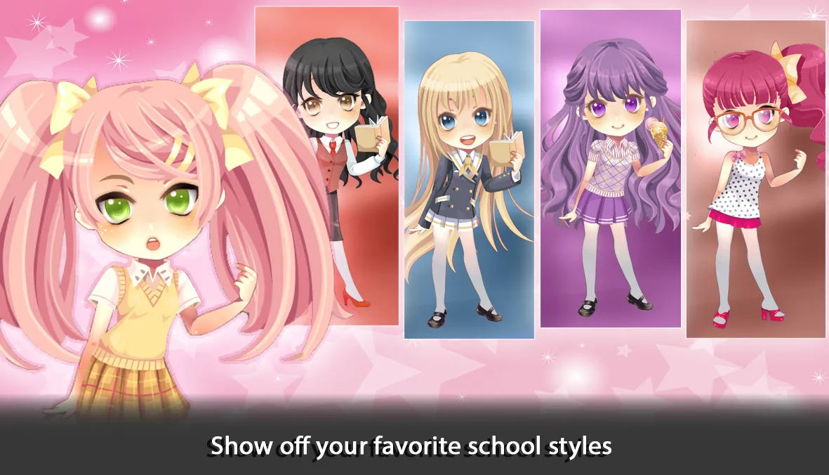 Chibi Anime Doll Girl Dress Up | Indus Appstore | Screenshot