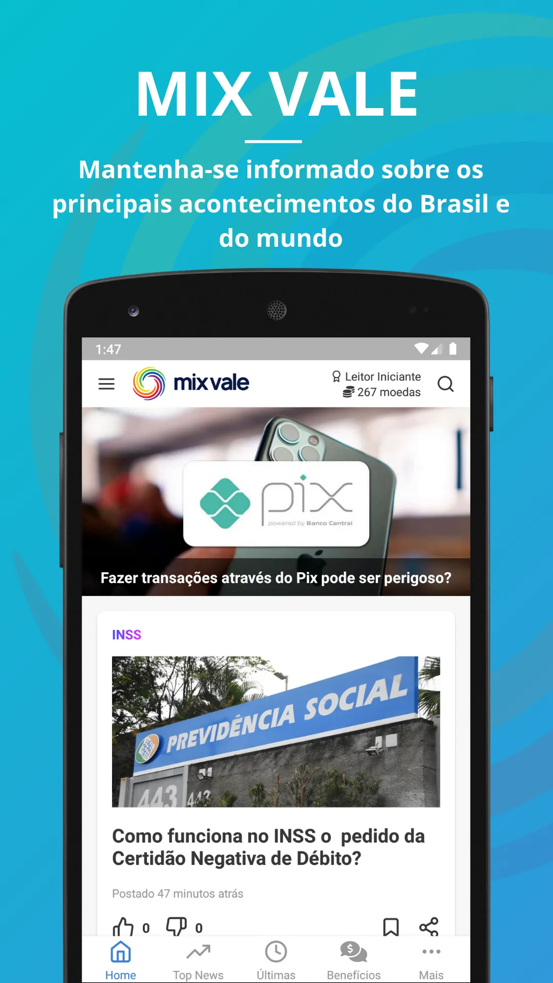 Portal de Notícias Mix Vale | Indus Appstore | Screenshot