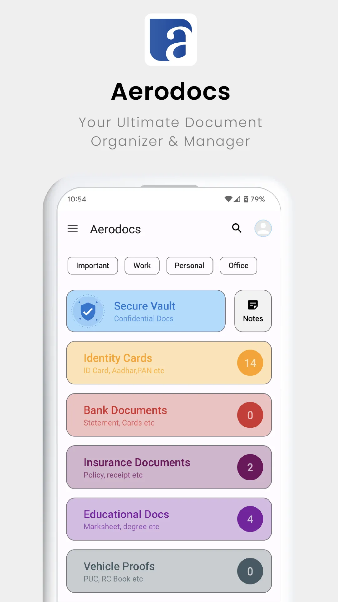 Aerodocs - Document Manager | Indus Appstore | Screenshot