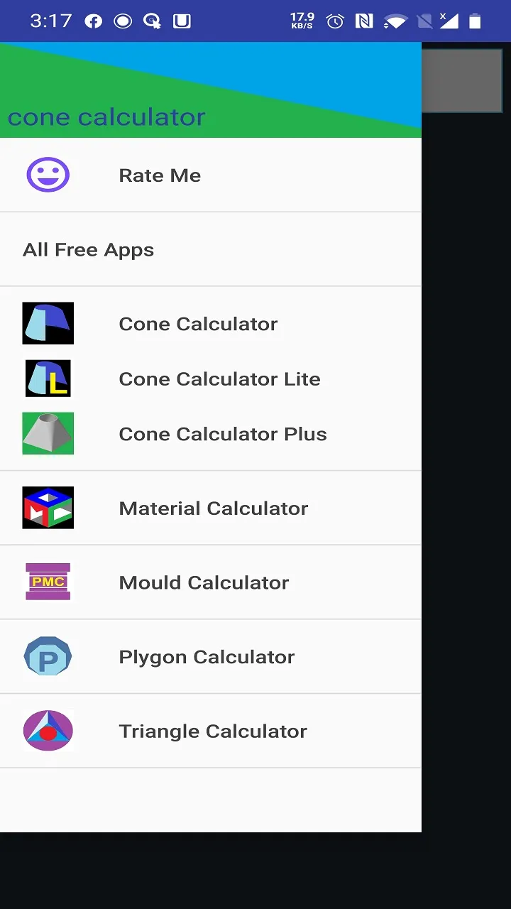 cone calculator | Indus Appstore | Screenshot