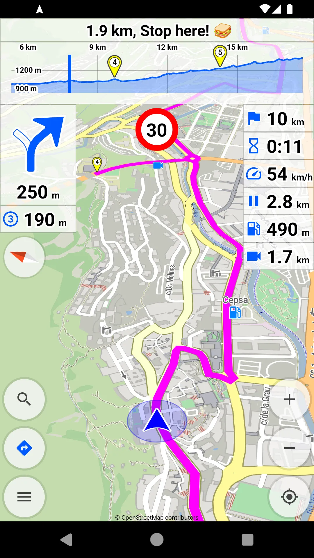 Cruiser GPS Navigation | Indus Appstore | Screenshot