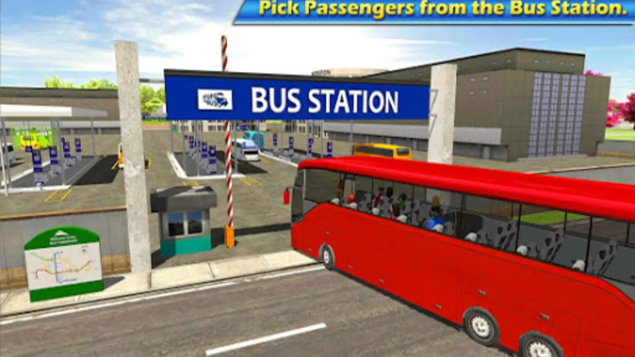 Modern City Bus Parking Games | Indus Appstore | Screenshot