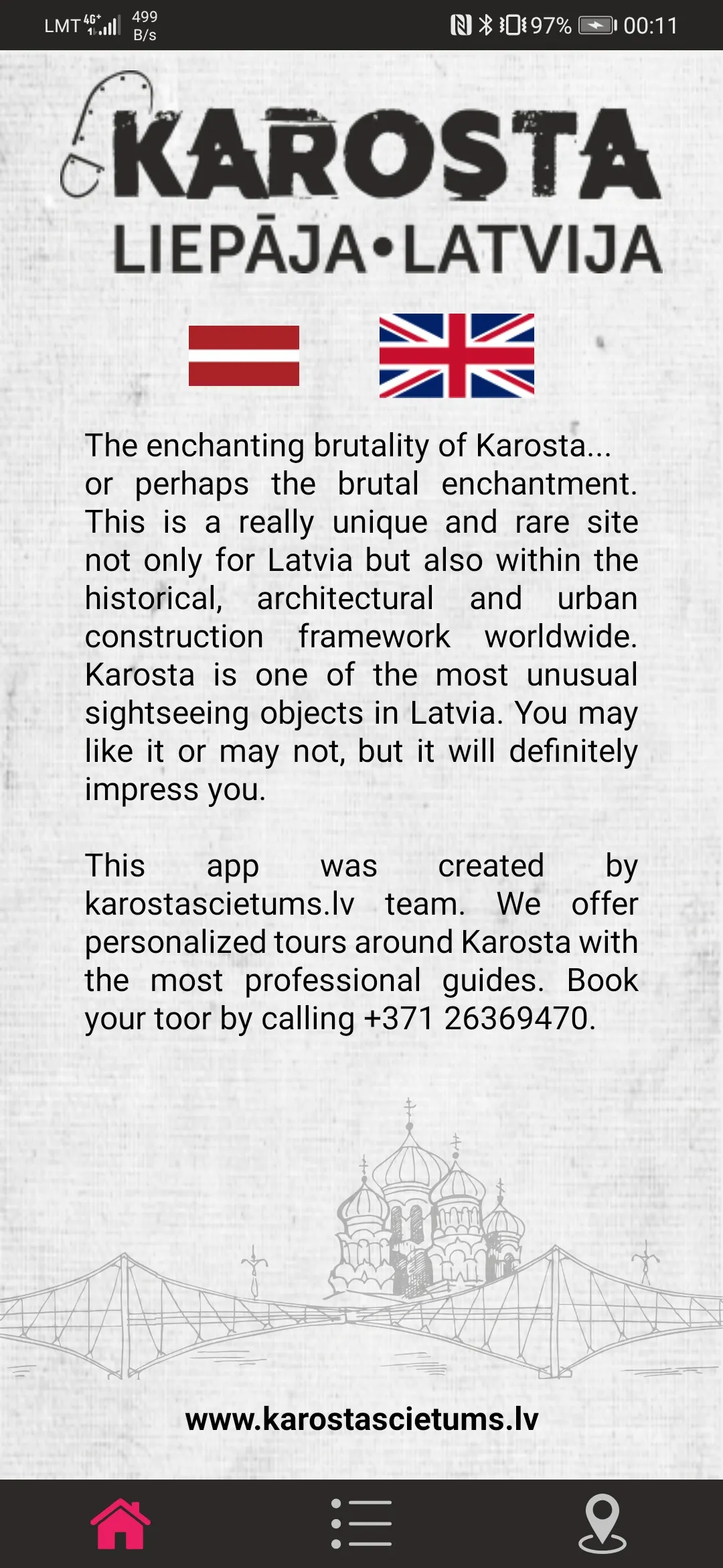 Karosta tourism | Indus Appstore | Screenshot