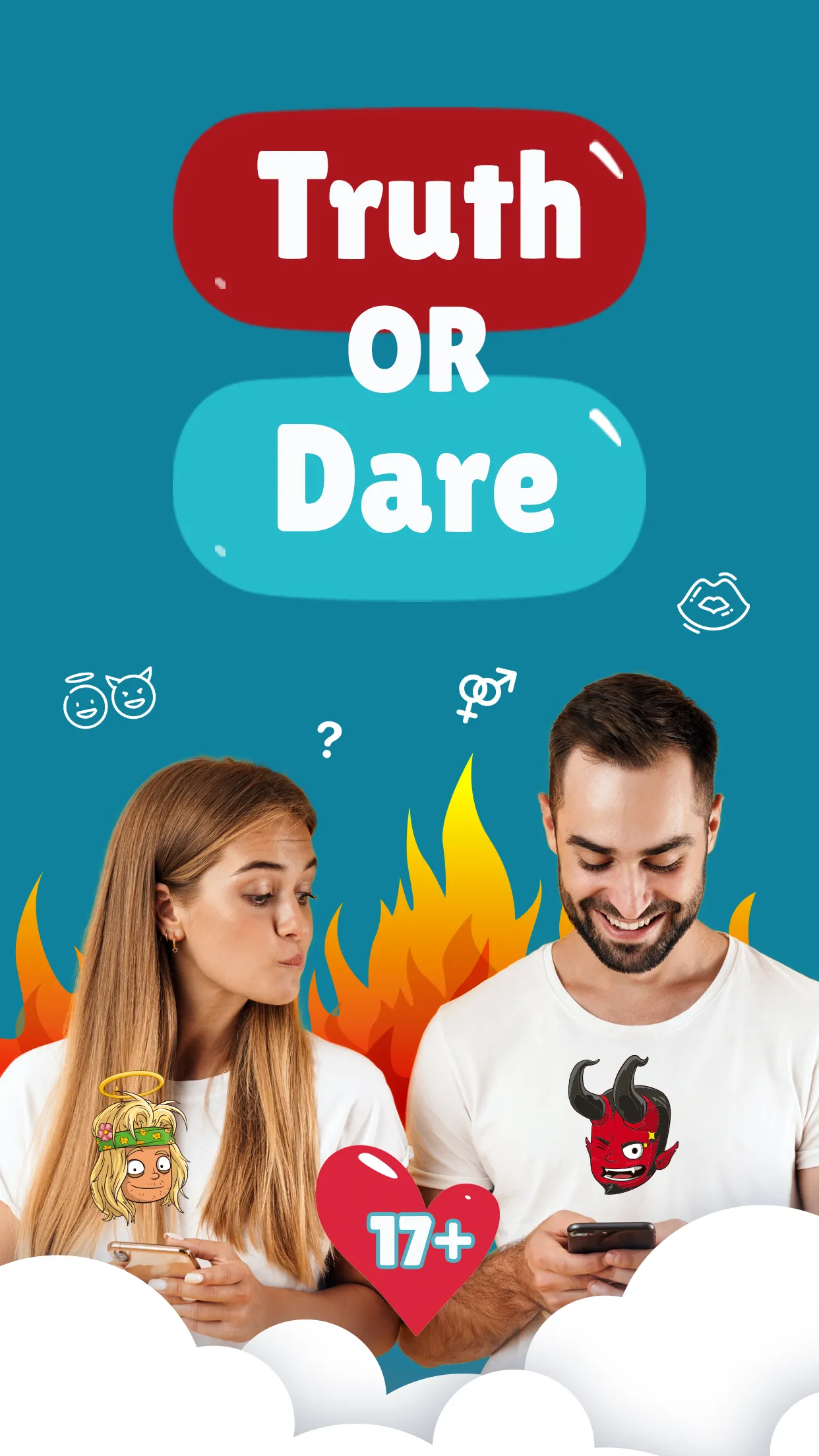 Truth or Dare? Angel & Demon | Indus Appstore | Screenshot