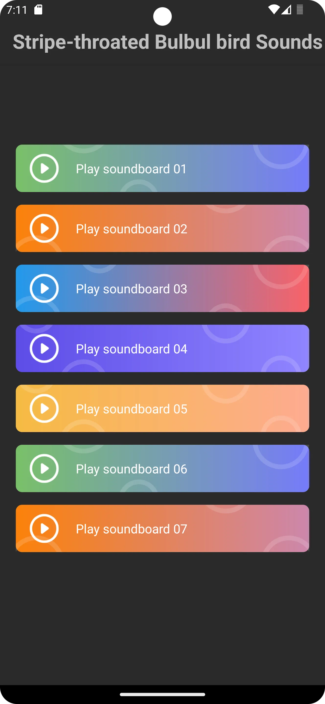 Stripe-throated Bulbul Sounds | Indus Appstore | Screenshot