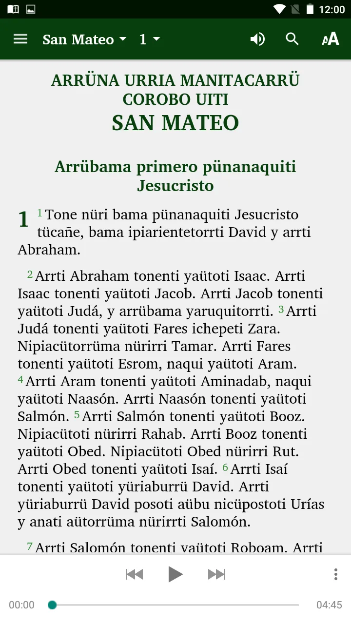 Chiquitano Bible | Indus Appstore | Screenshot