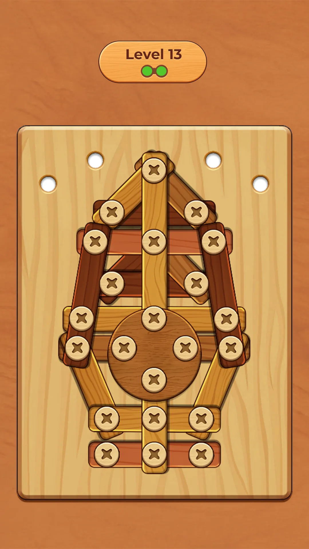 Wood Screw Puzzle | Indus Appstore | Screenshot