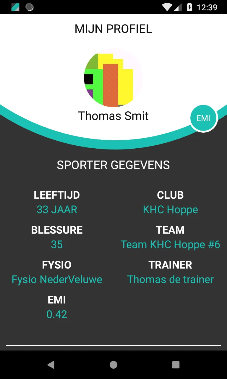 Mijn Sportpaspoort | Indus Appstore | Screenshot