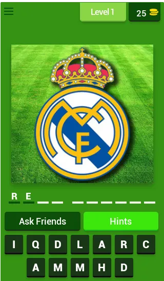 Football Team Logo Quiz - Gues | Indus Appstore | Screenshot