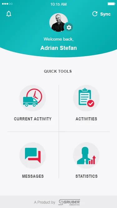 Gruber Logistics Driver APP | Indus Appstore | Screenshot