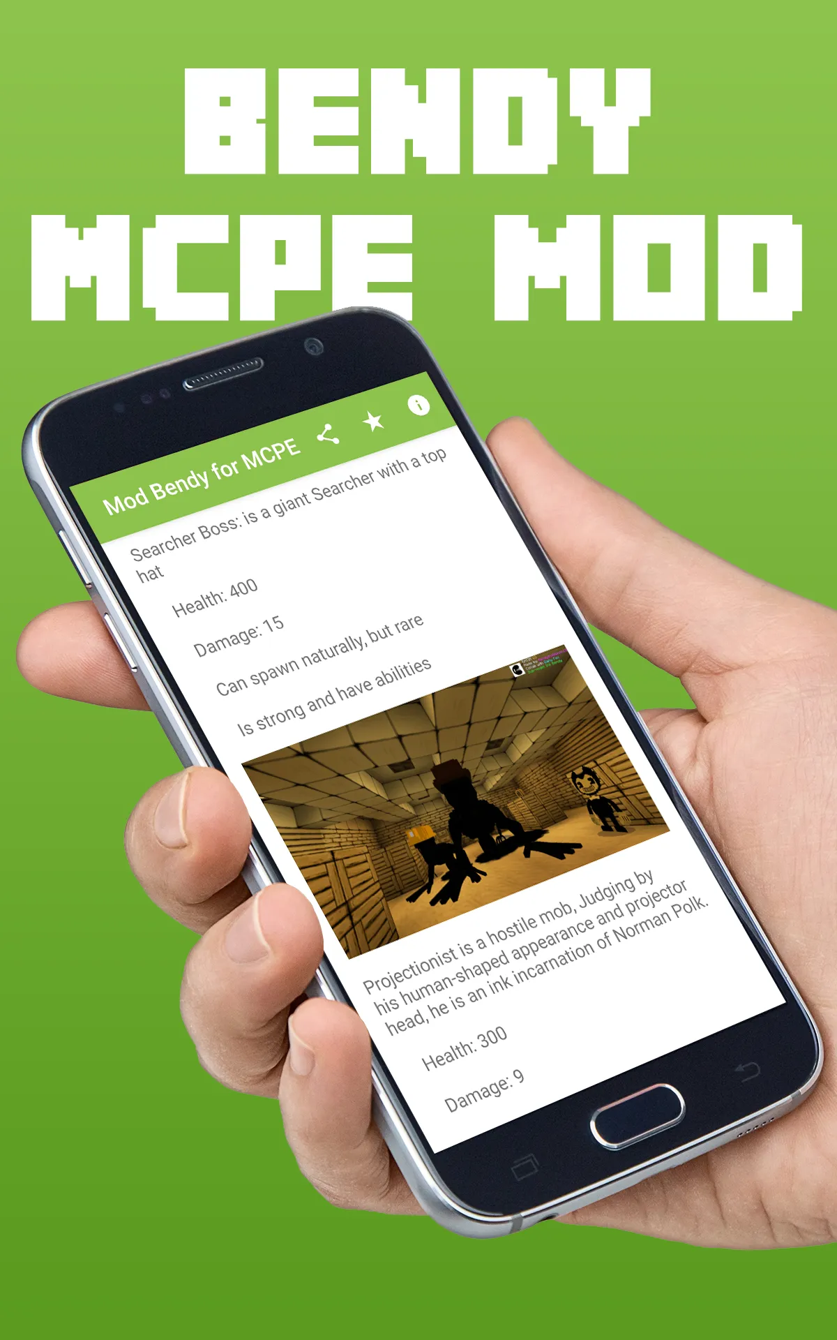 Mod Bendy for MCPE | Indus Appstore | Screenshot